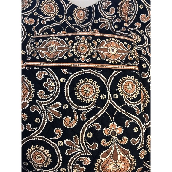 Vera Bradley Pattern-Retired TRENDY NEAT CURVY TOTE CAFF'E LATTE PURSE BAG - Picture 4 of 14